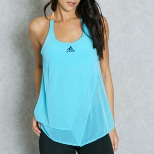 Blue Adidas shirt